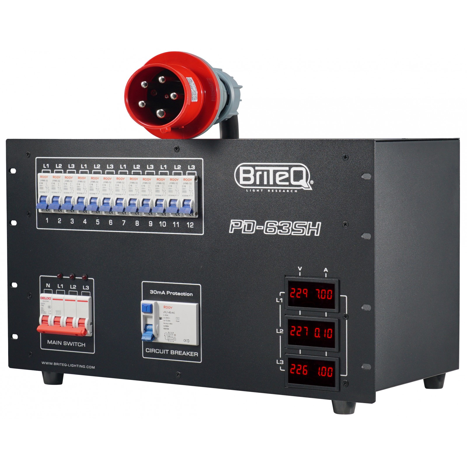 Briteq PD-63SH Stromverteiler 