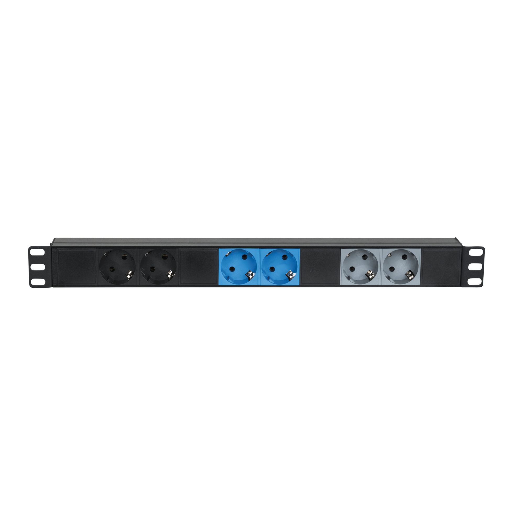 SHOWGEAR 19" 1U CEE16A To 6x Sockets 3-phase Splitter 3-Phasen-Splitter SHOWGEAR 19" 1U CEE16A To 6x Sockets 3-phase Splitter 3-Phasen-Splitter