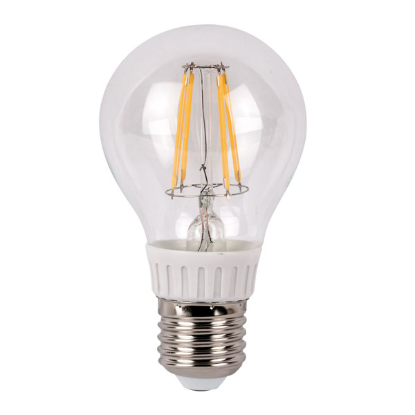 Showgear LED Bulb Clear WW E27 4W, dimmbar