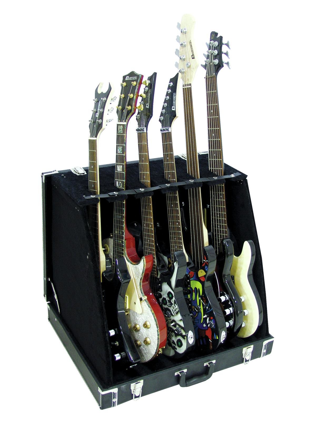 DIMAVERY Ständercase für 6 Gitarren DIMAVERY Ständercase für 6 Gitarren