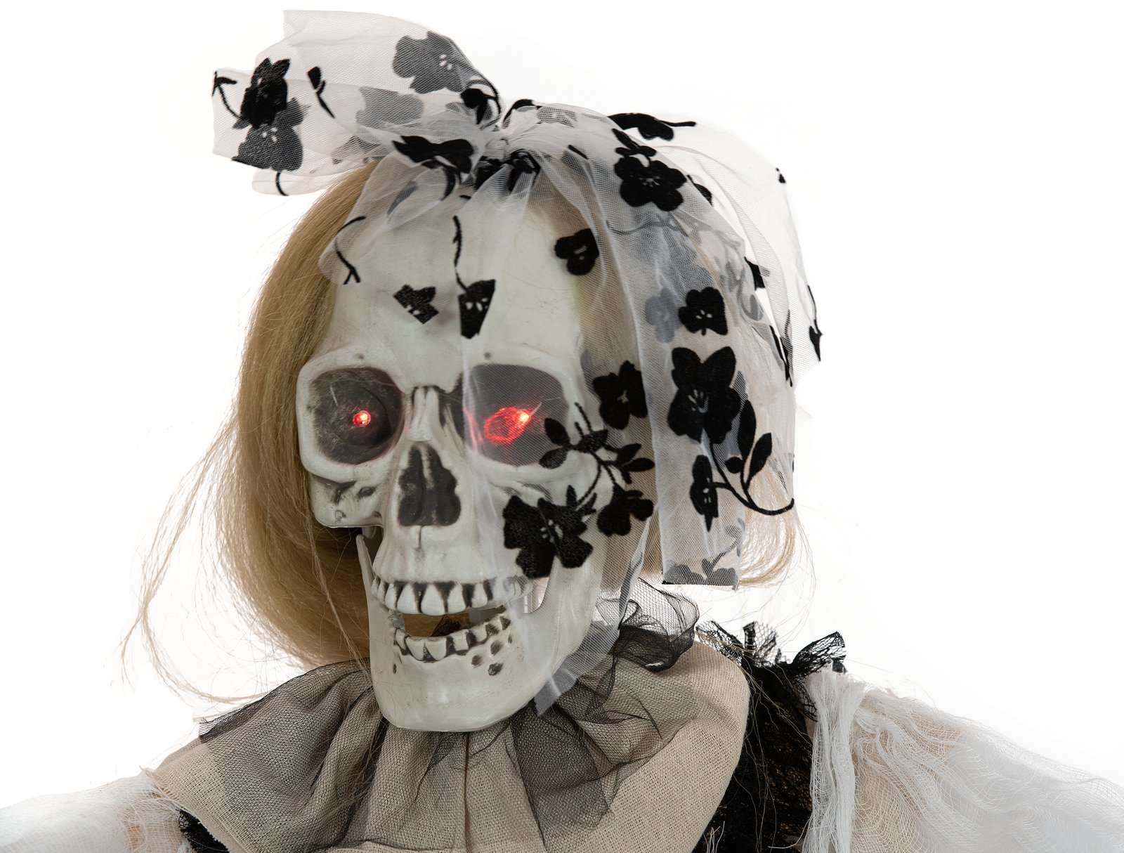 EUROPALMS Halloween Figur Braut, animiert, 170cm