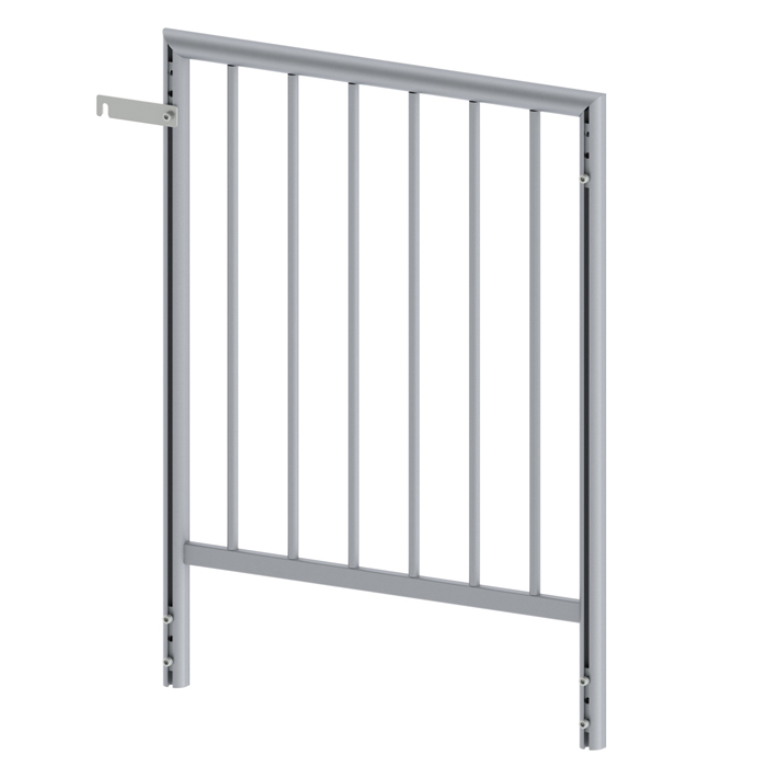Showgear Mammoth Dex Guard Rail XS Extra-Safe - 1 m Aluminium