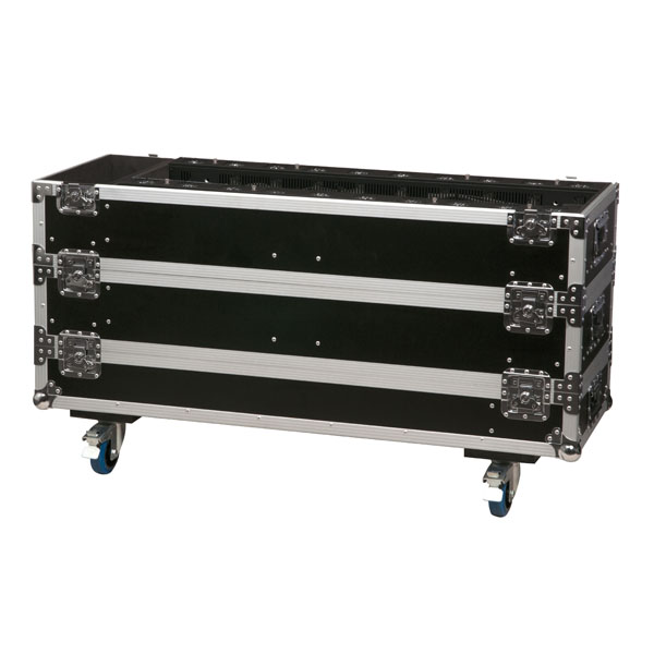 SHOWTEC Case for 12x Sunstrip Active 3 stapelbare Fächer mit Zubehörfach SHOWTEC Case for 12x Sunstrip Active 3 stapelbare Fächer mit Zubehörfach