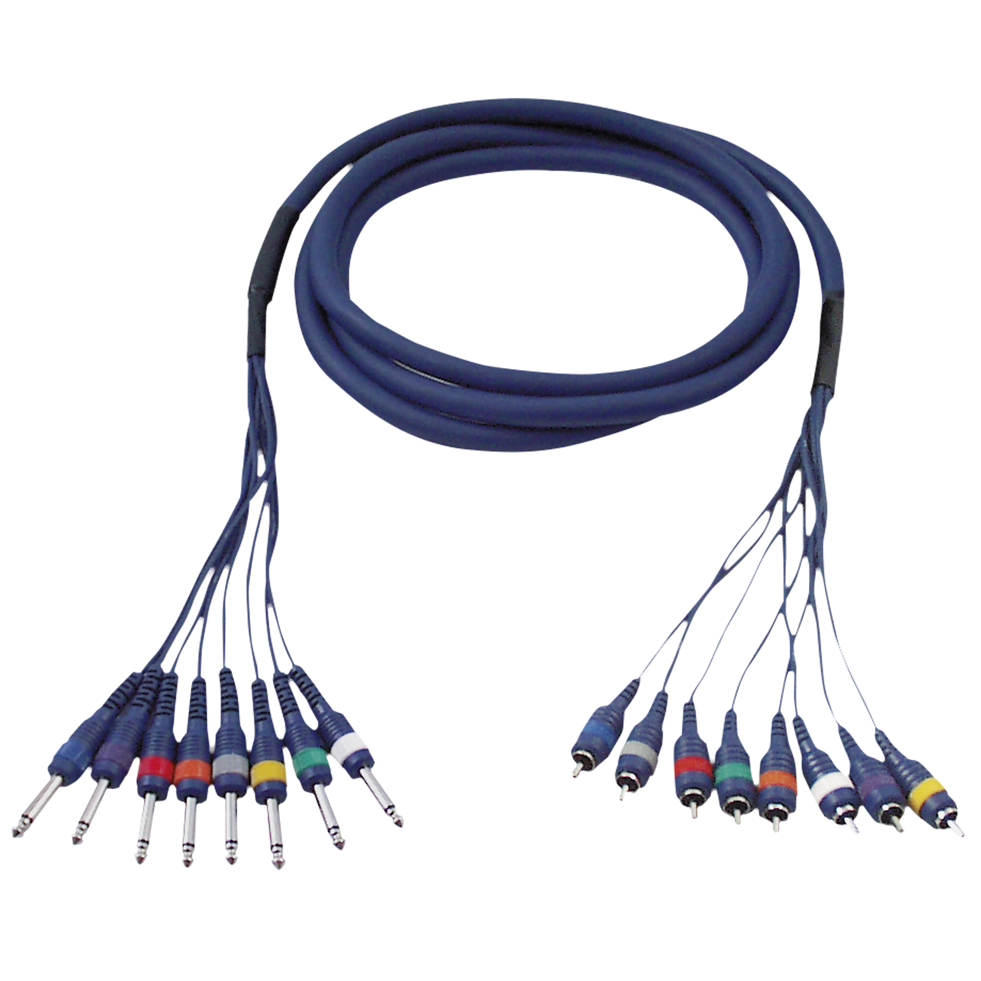 DAP FL64 - 8 Jack mono to 8 RCA/M 3 m 3 m DAP FL64 - 8 Jack mono to 8 RCA/M 3 m 3 m