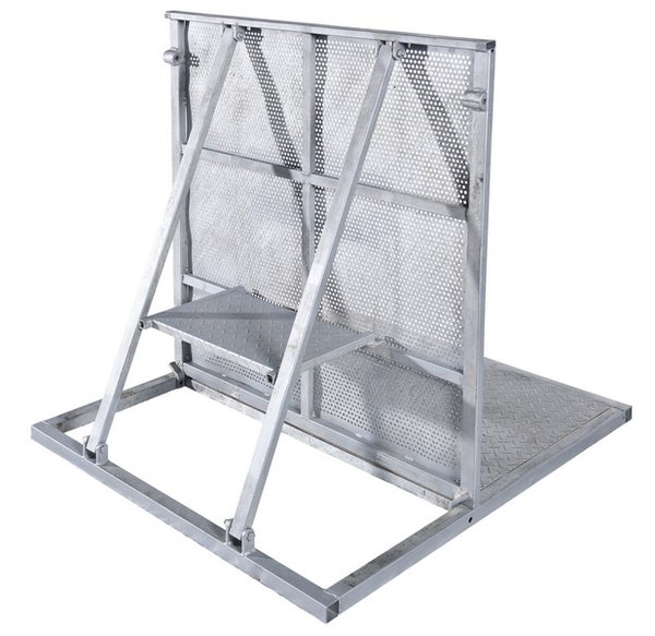 Crash Barrier Crash Barrier Absperrung Wellenbrecher  Gebrauchtes