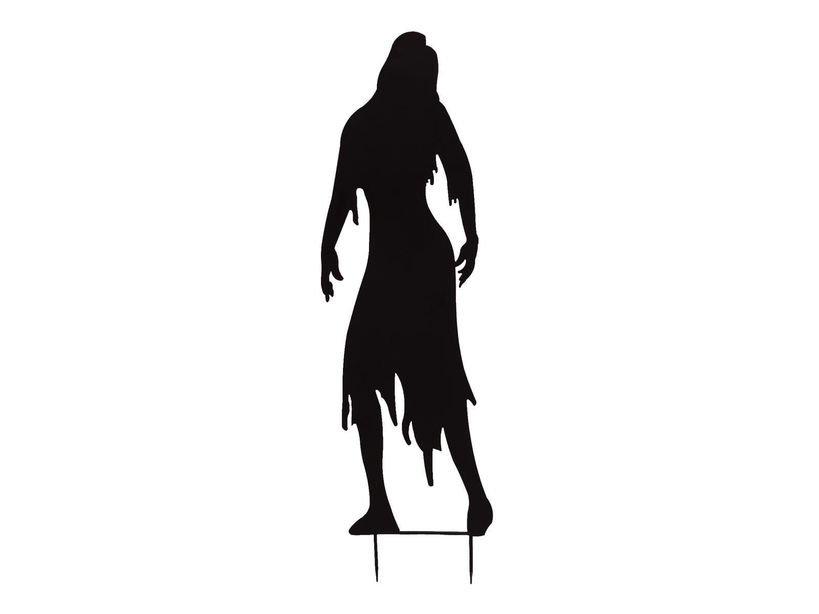 EUROPALMS Silhouette Metall Zombie Frau, 135cm EUROPALMS Silhouette Metall Zombie Frau, 135cm