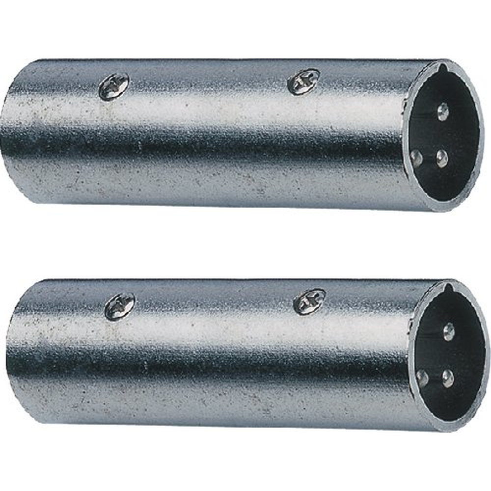 JB Systems 2 Stück Adapter XLR male - XLR male Adapter