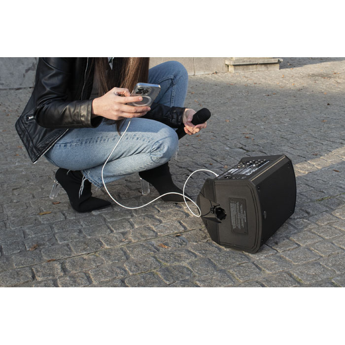 DAP PSS-106 Battery Speaker with Wireless Receiver 6,5" Akku-Lautsprecher, inkl. drahtlosem Handmikrofon