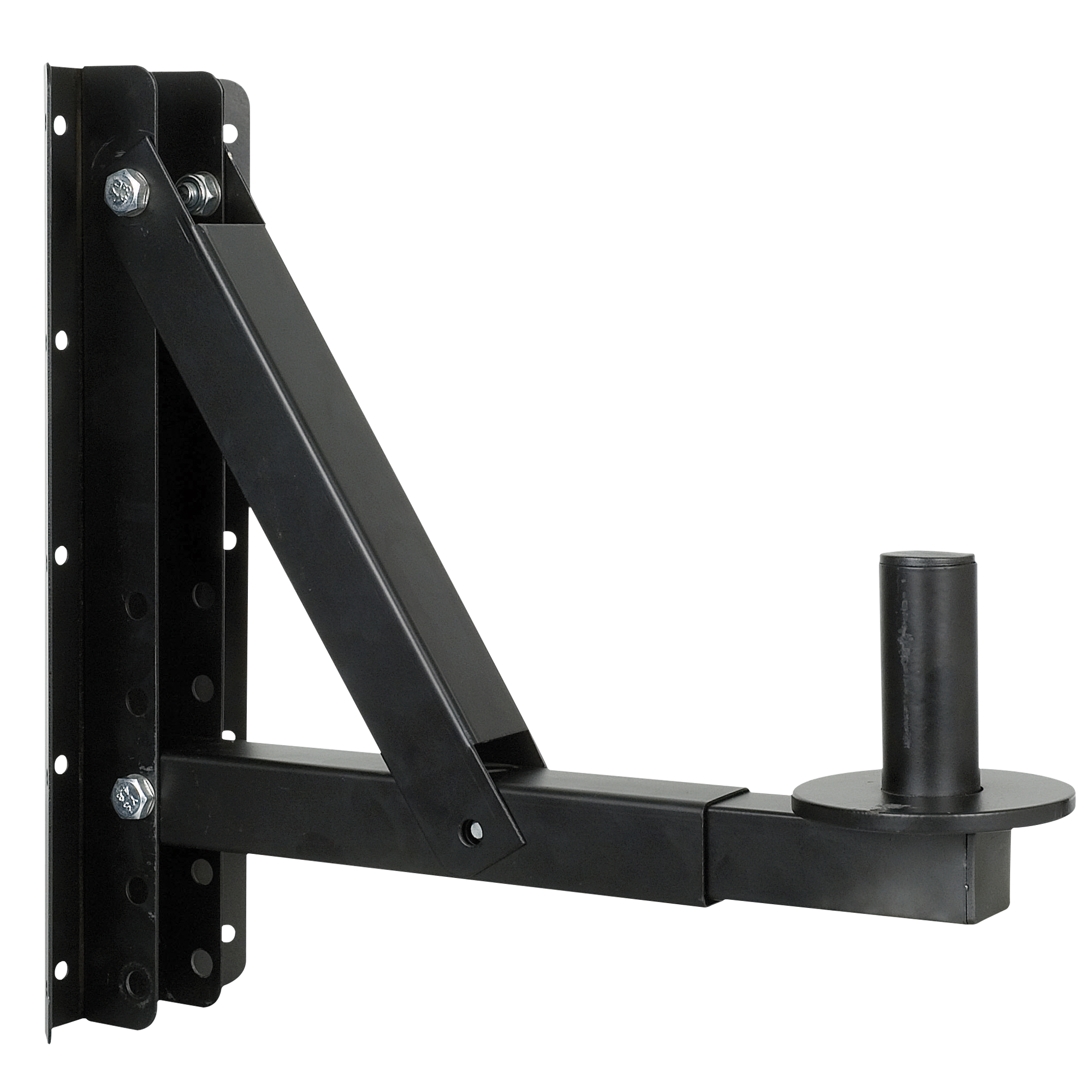 SHOWGEAR Adjustable Speaker Bracket 35 mm Max load 30 kg Maximallast: 30 kg SHOWGEAR Adjustable Speaker Bracket 35 mm Max load 30 kg Maximallast: 30 kg