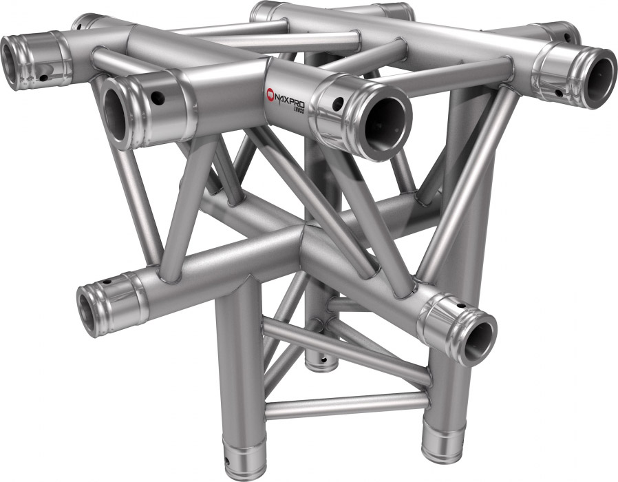 Naxpro-Truss FD 33 C53 90° 5 Weg Winkel Naxpro-Truss FD 33 C53 90° 5 Weg Winkel