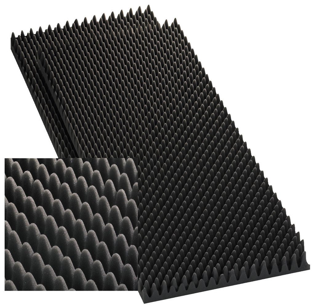 MONACOR MDM-40 LS-Noppenschaumstoff, 40 mm, 100 x 50 cm