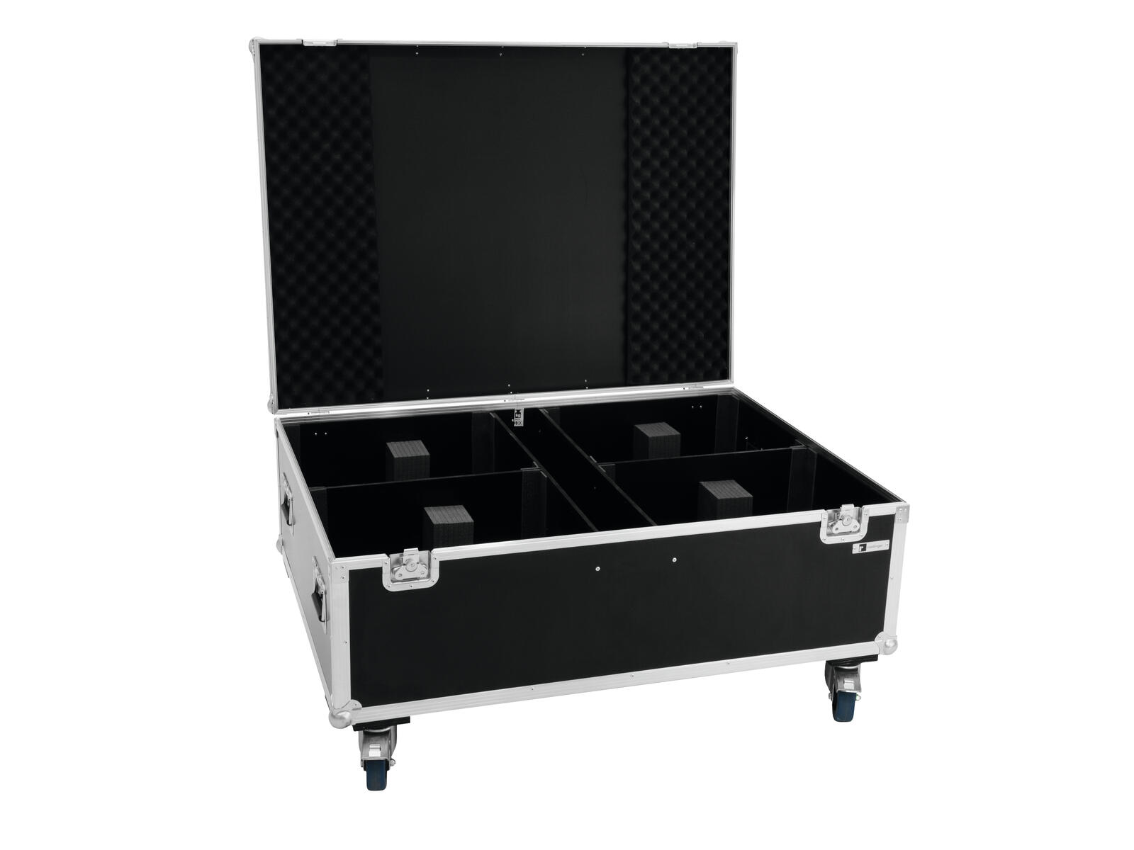 ROADINGER Flightcase 4x THA-250F mit Rollen ROADINGER Flightcase 4x THA-250F mit Rollen