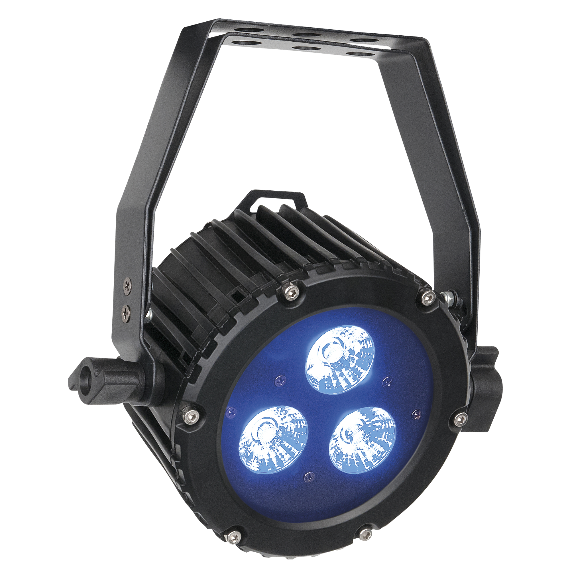 SHOWTEC Power Spot 3 Q5 3x 10 W RGBWA LED Spot