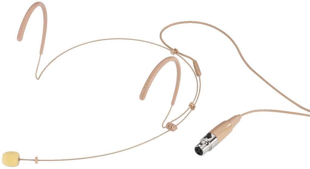 MONACOR HSE-130/SK Ultraleichtes Kopfbügelmikrofon | MHSE-130/SK