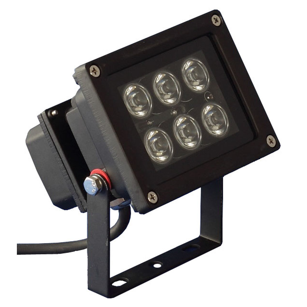 PTL LED Outdoor Spot 6 x 1W kalt weiß