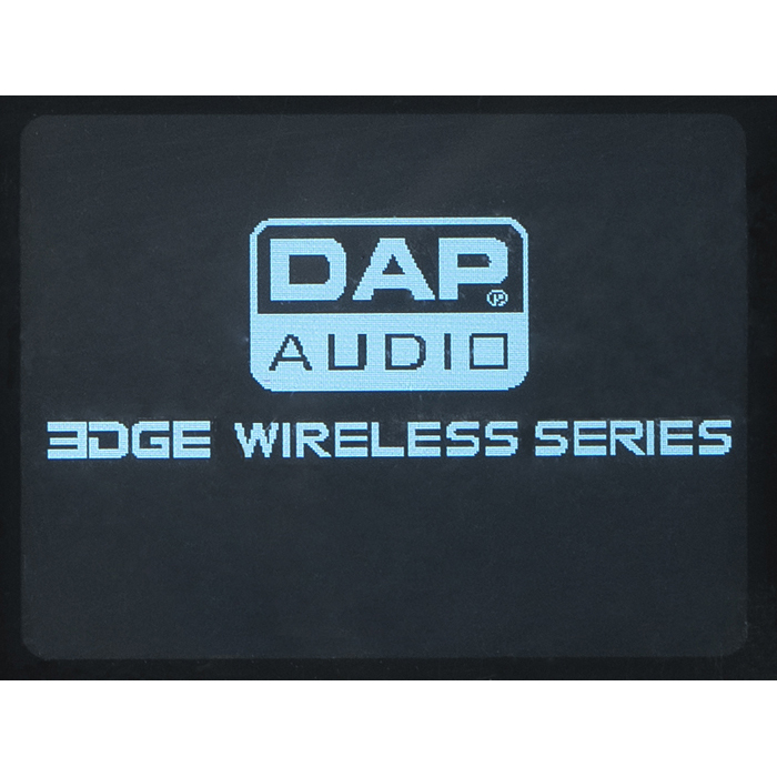 DAP EDGE EBS-1 Kabelloses Beltpack-Set - 610-670 MHz DAP EDGE EBS-1 Kabelloses Beltpack-Set - 610-670 MHz