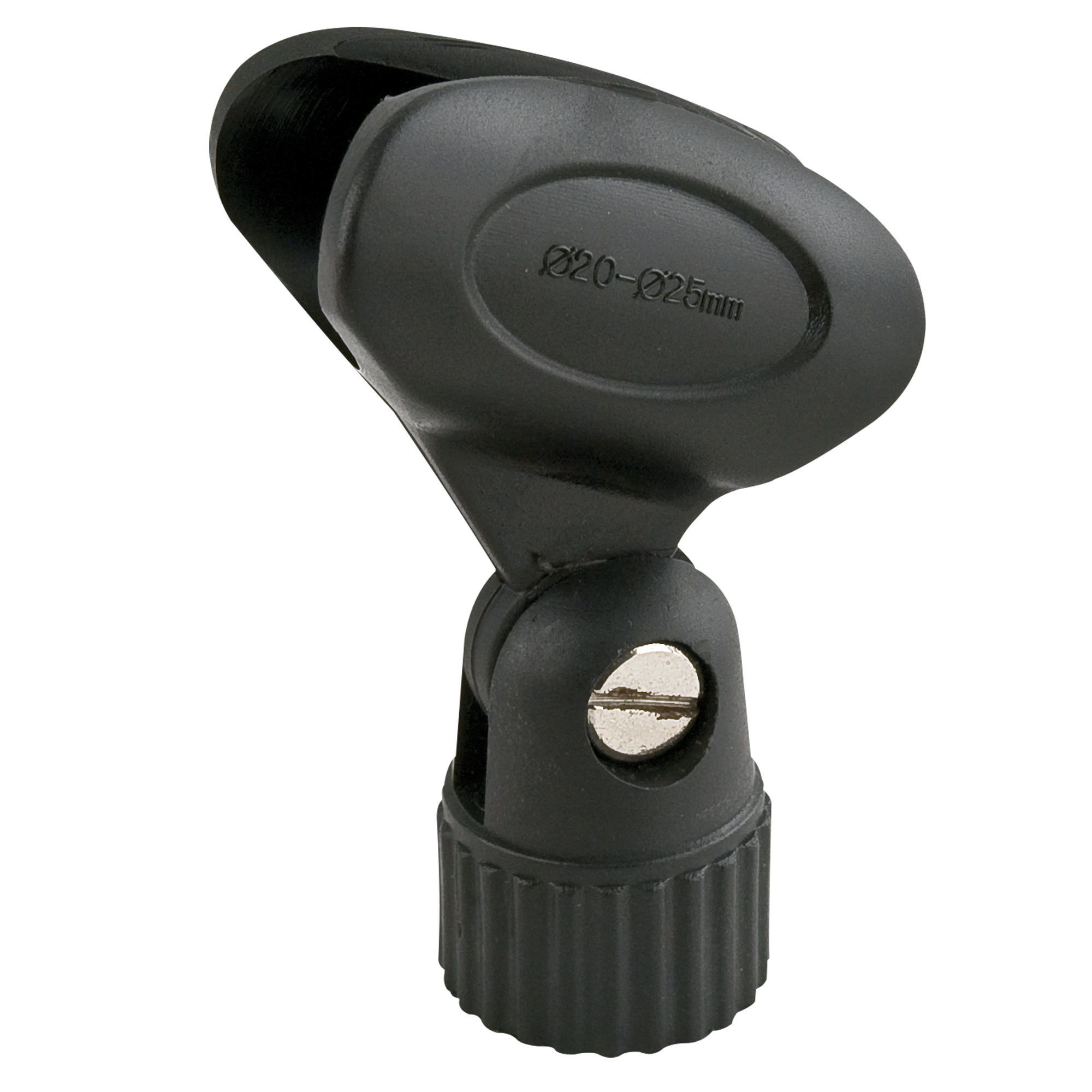 SHOWGEAR Microphone Holder 20 - 25  mm 5/8 Thread 5/8-Gewinde, ø 22 mm, flexibel