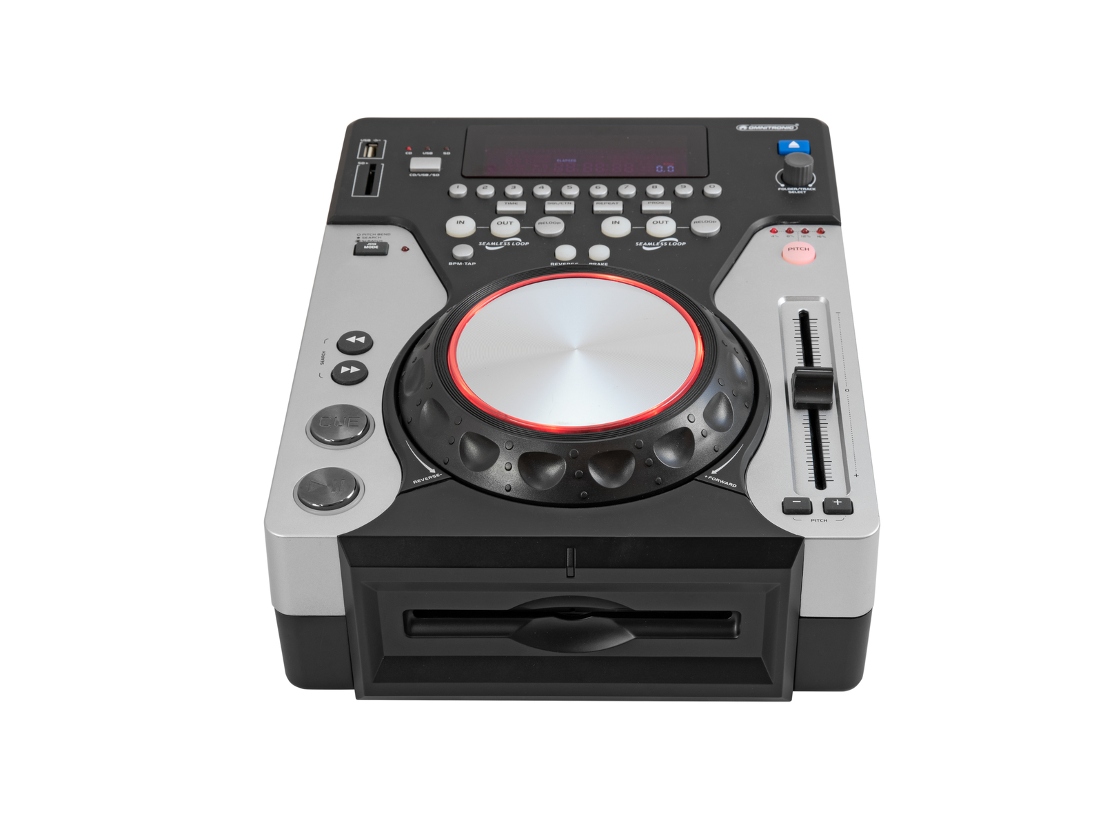 OMNITRONIC XMT-1400 MK2 Tabletop-CD-Player