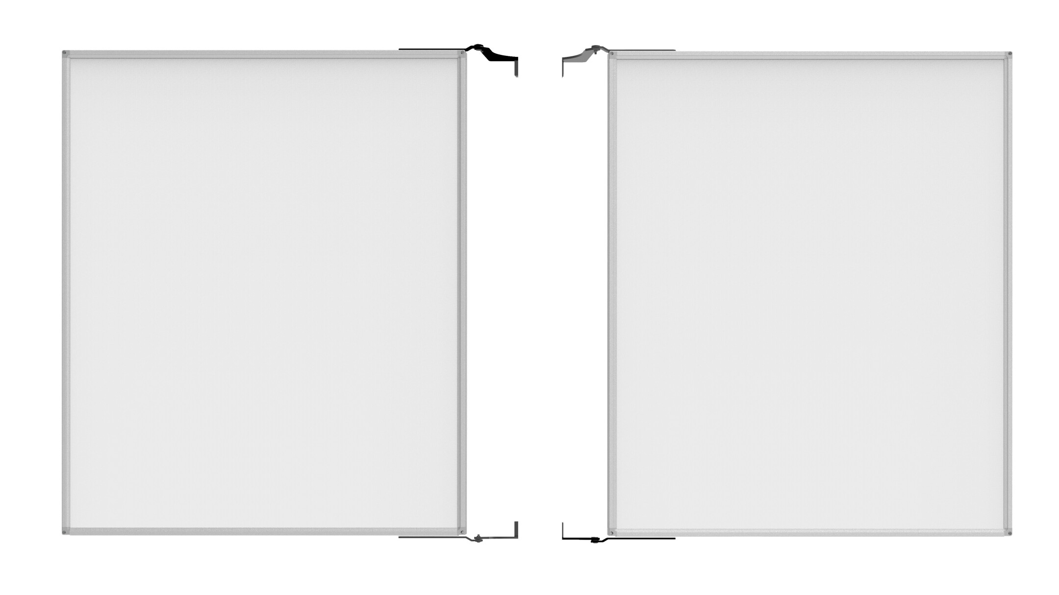 celexon Expert Whiteboardflügel für Lineatur für 86" Displays