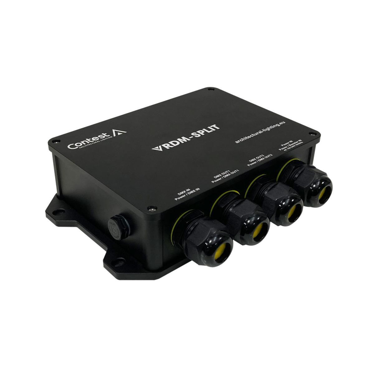 Contest VRDM-SPLIT DMX Splitter RDM 1xIN, 2xOUT, IP66 Contest VRDM-SPLIT DMX Splitter RDM 1xIN, 2xOUT, IP66