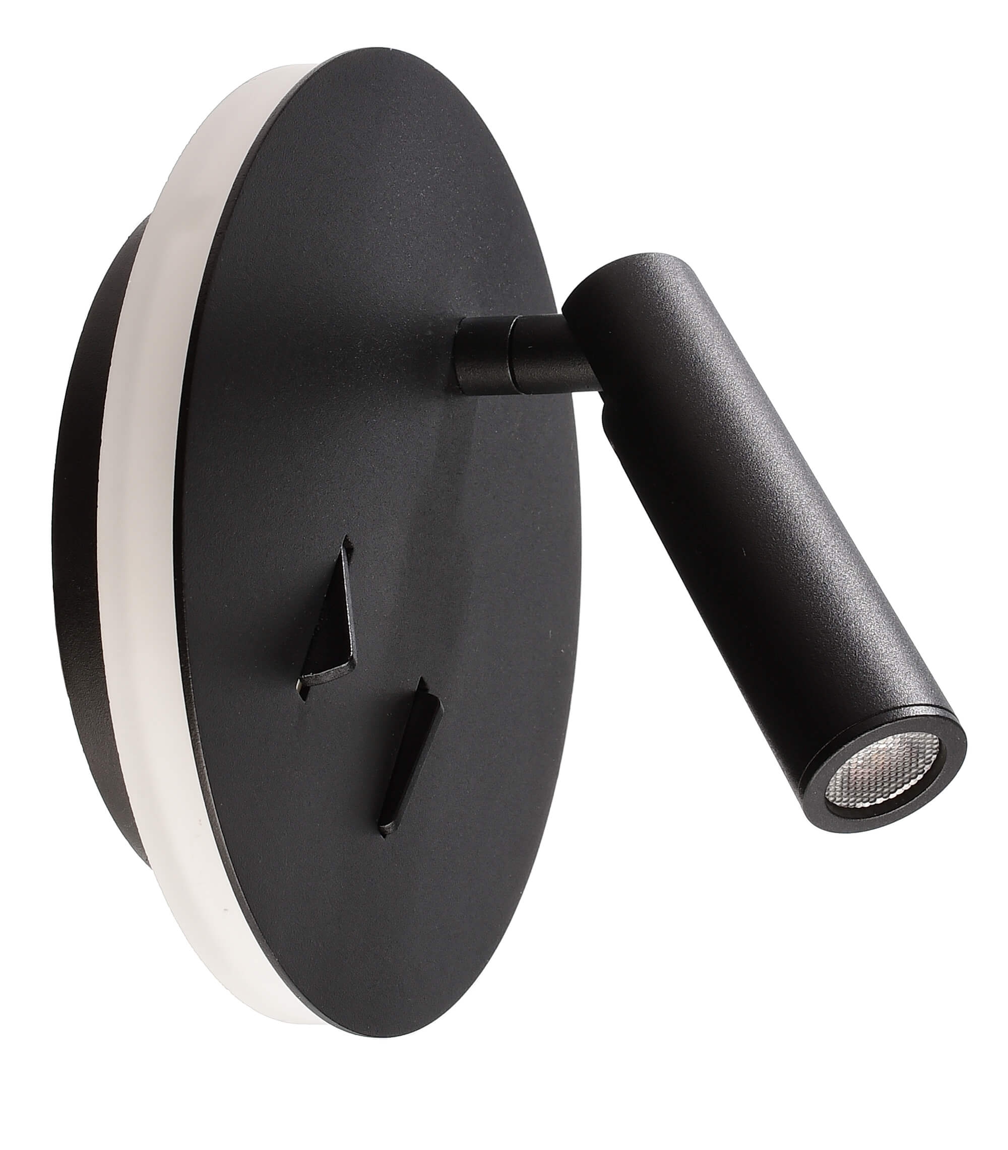 Brahe IV Round, 8,5 W, 3000 K, Schwarz