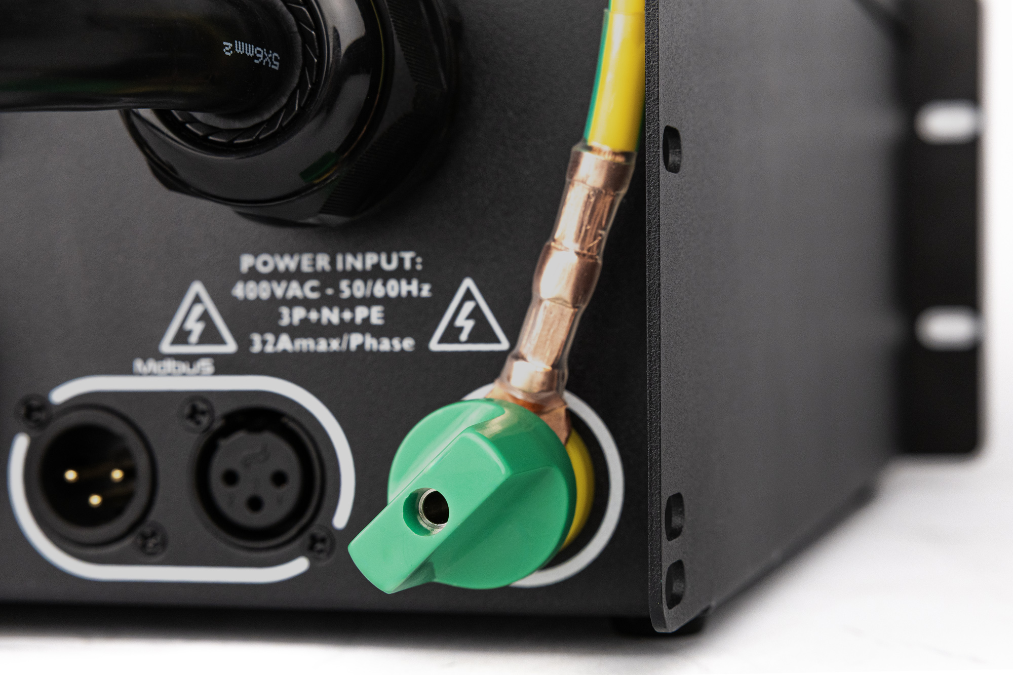 SHOWGEAR PowerCore Grounding Cable 5.0 m, 25 mm², M10 eyelets 5,0 m, 25 mm², M10-Ösen