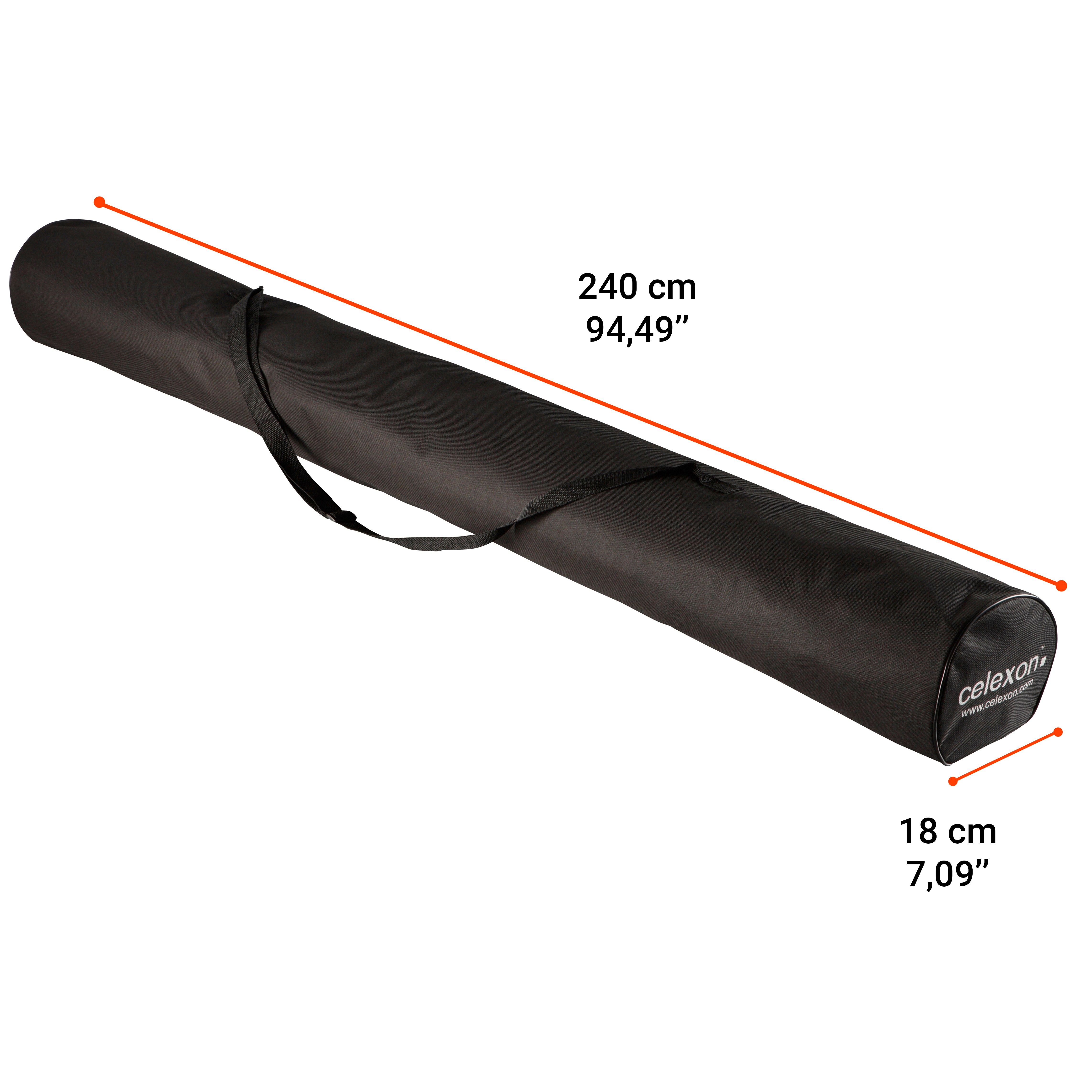 celexon Softcase für Stativleinwand 219 cm celexon Softcase für Stativleinwand 219 cm