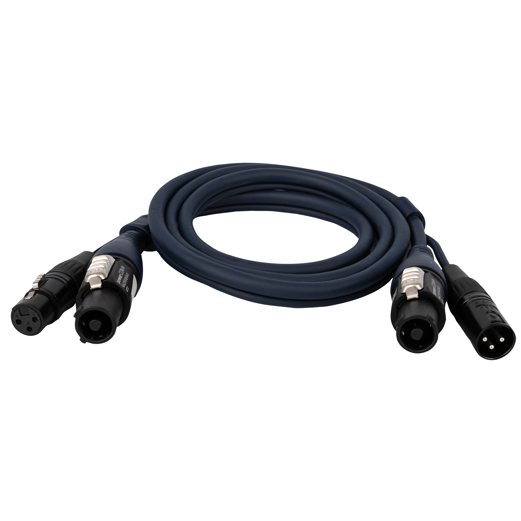DAP FP17 Hybrid Cable - powerCON & 3-pin XLR - Audio / Power 1.5 m 1,5 m