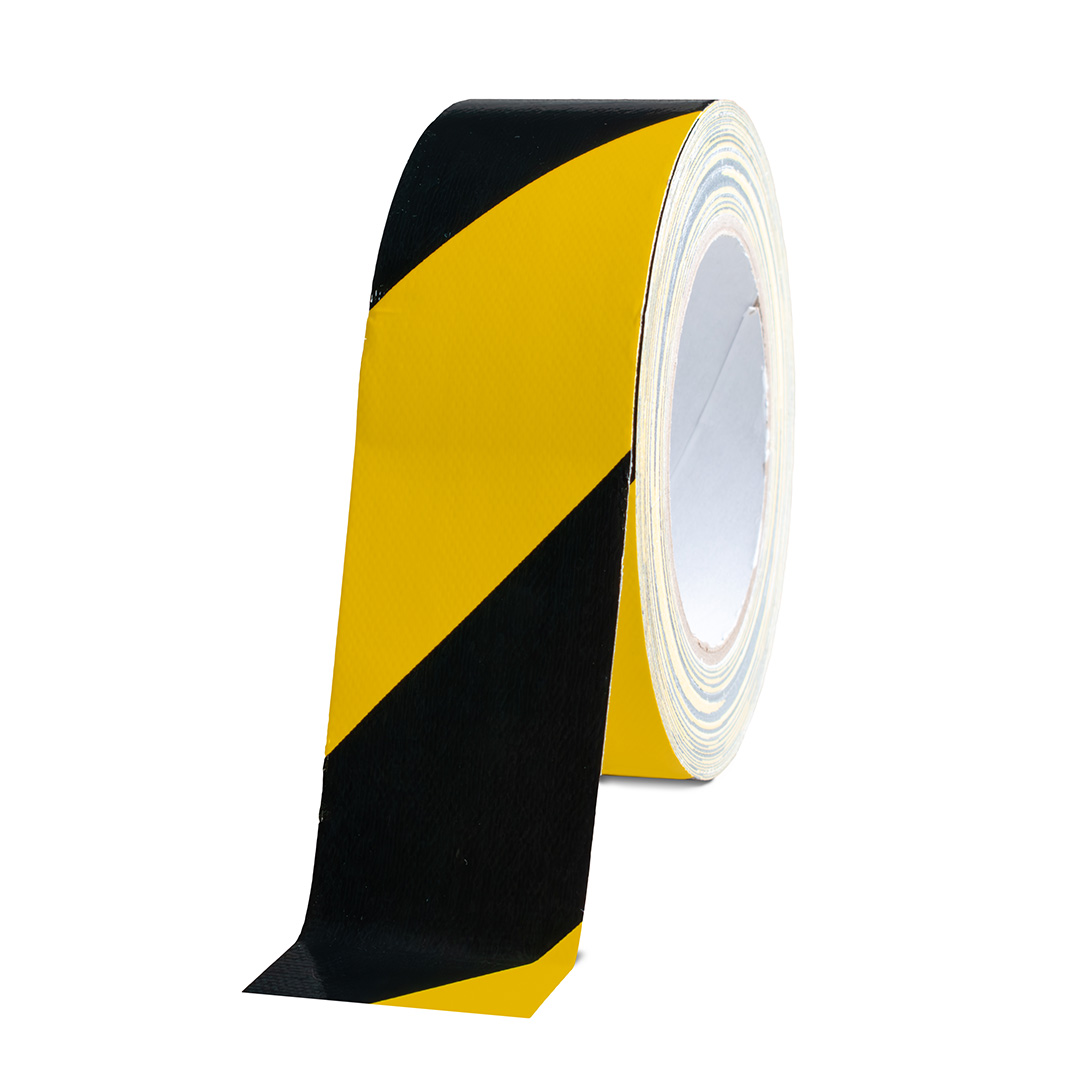PTL PVC-Warnband schwarz/gelb Warnband schwarz/gelb