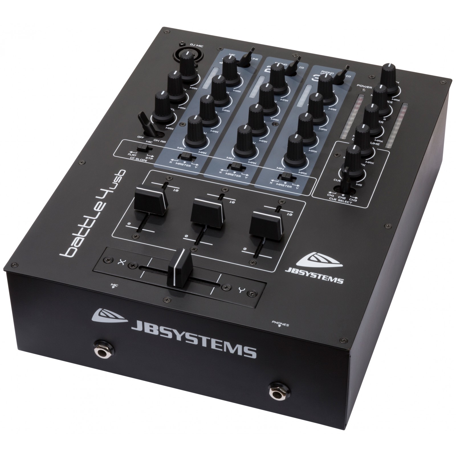 JB Systems BATTLE 4-USB Mischpult/Battlemixer