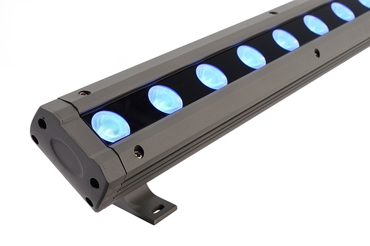 Wallwasher LED Bar 24V 42W RGB 40° IP65