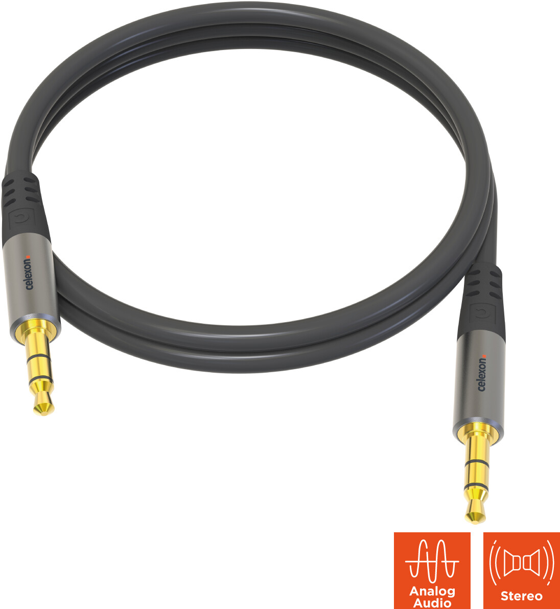 celexon 3,5mm Stereo Klinke Audiokabel 1,5m - Professional Line