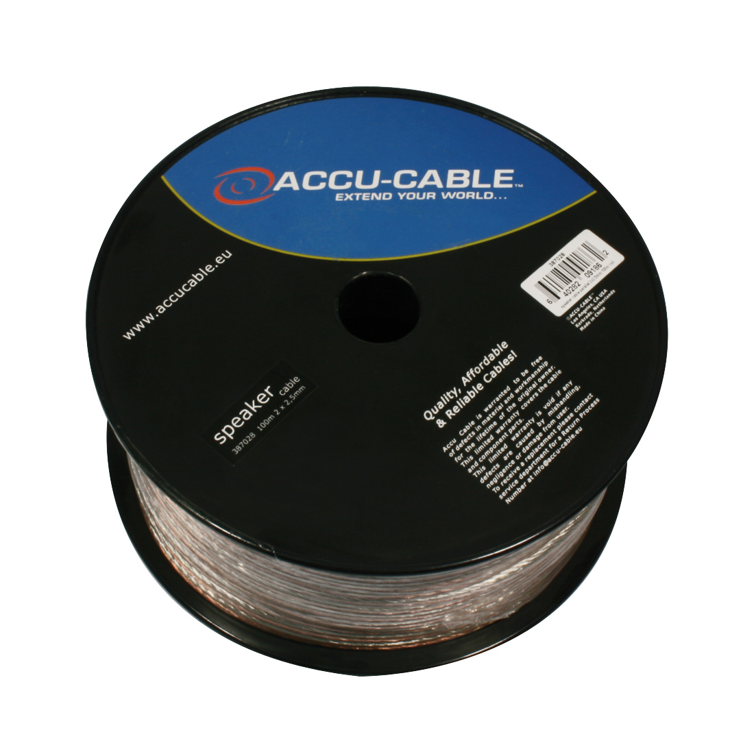 AC-SC2-2,5/100R-T Speaker cable 2x2,5mm AC-SC2-2,5/100R-T Speaker cable 2x2,5mm