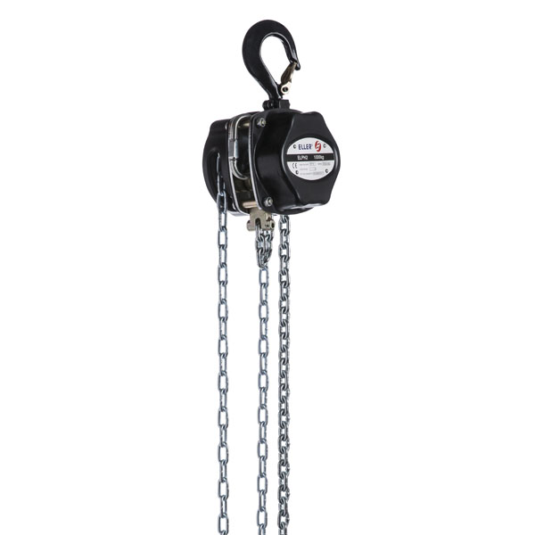 Eller PH2 Manual Chain Hoist 250 kg Hubhöhe 7 m – Keine Überladungsschutz