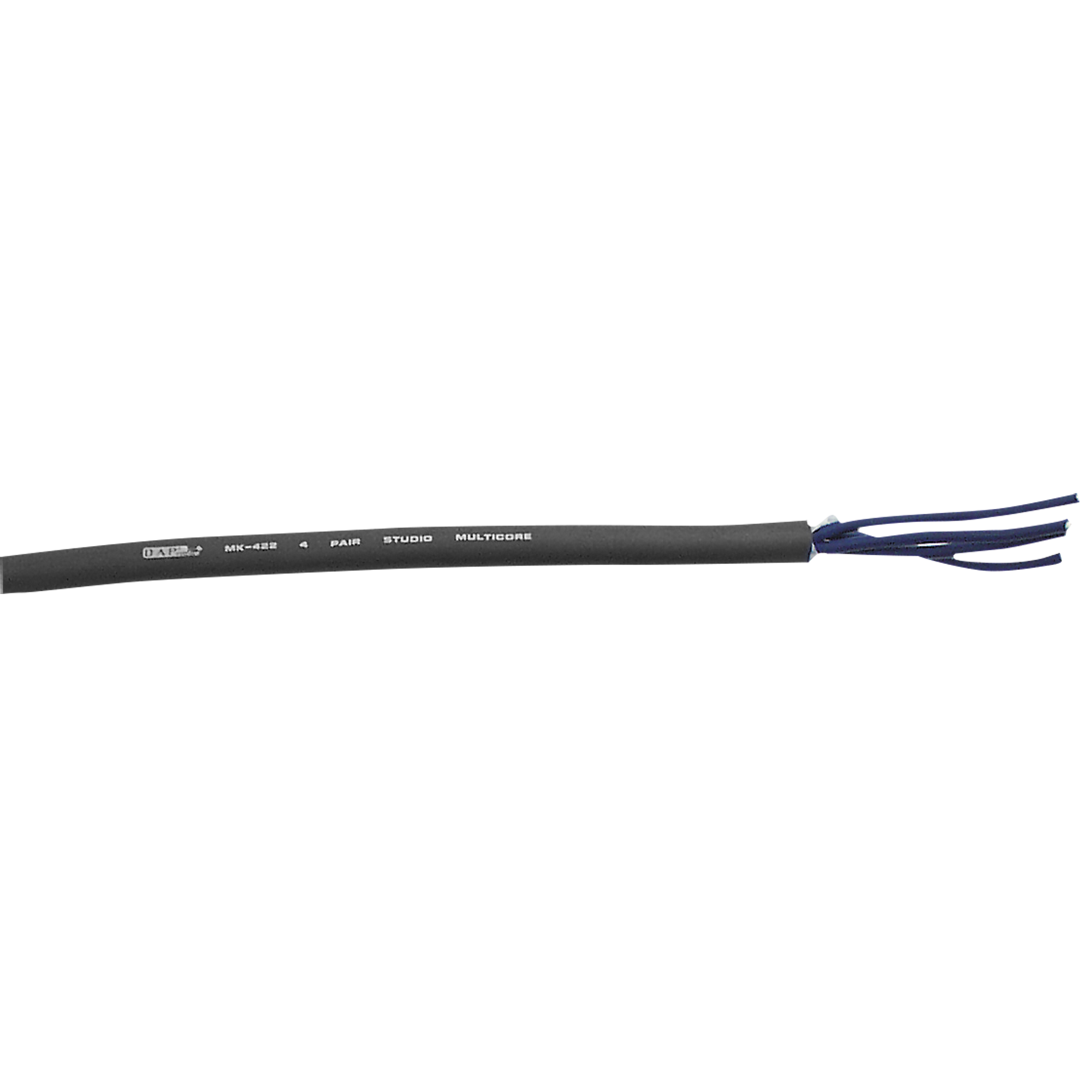 DAP MK-422 Black Studio Multicore 4-paariges Kabel - schwarz - Preis pro Meter DAP MK-422 Black Studio Multicore 4-paariges Kabel - schwarz - Preis pro Meter