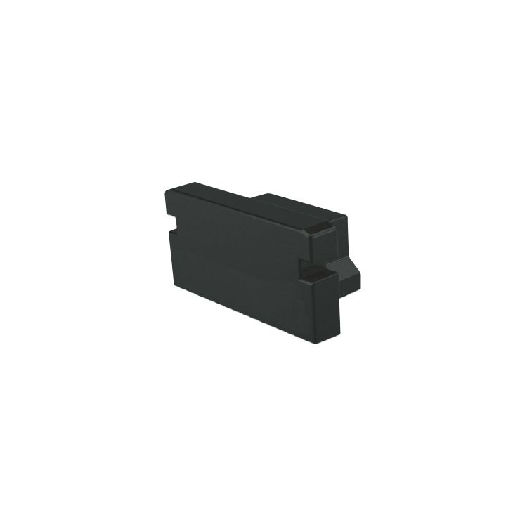 Endkappe P-AU-01-08 Set 2 Stk, Schwarz