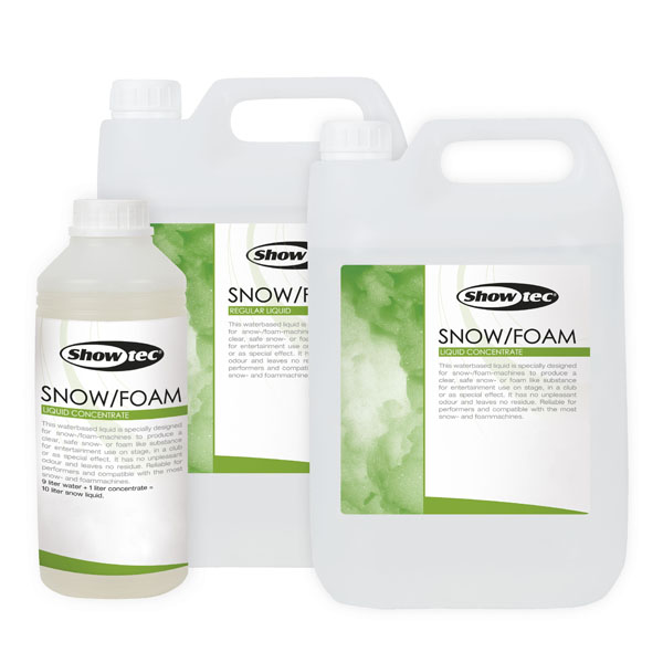 Showgear Snow/Foam Liquid 5 litre 5 Liter - gebrauchsfertig
