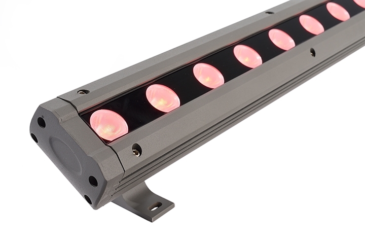 Wallwasher LED Bar 24V 42W RGB 40° IP65