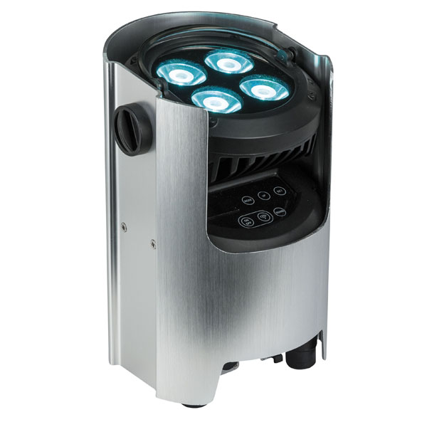 Showtec EventSpot 1600 Q4 4x RGBW - 12 W - gebürstetes Aluminium