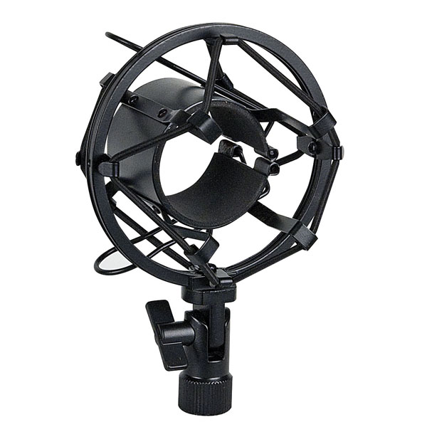 SHOWGEAR Microphone Holder 44-48 mm 44-48 mm, schwarz, Anti-Shock-Halterung