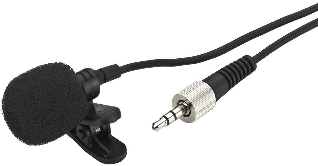 MONACOR ECM-821LT Elektret-Krawattenmikrofon