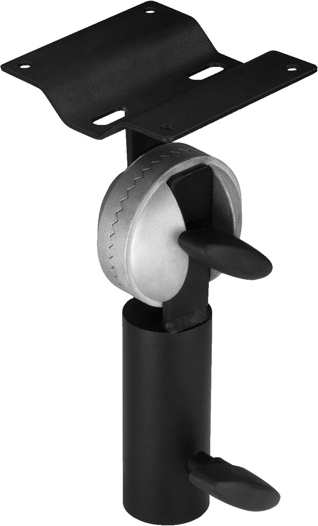 MONACOR PAST-68/SW Aufsteck-Neigeadapter mit Montageplatte
