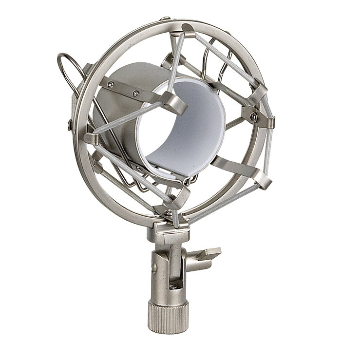 Showgear Microphone Holder 44-48 mm 44-48 mm, grau, Anti-Shock-Halterung
