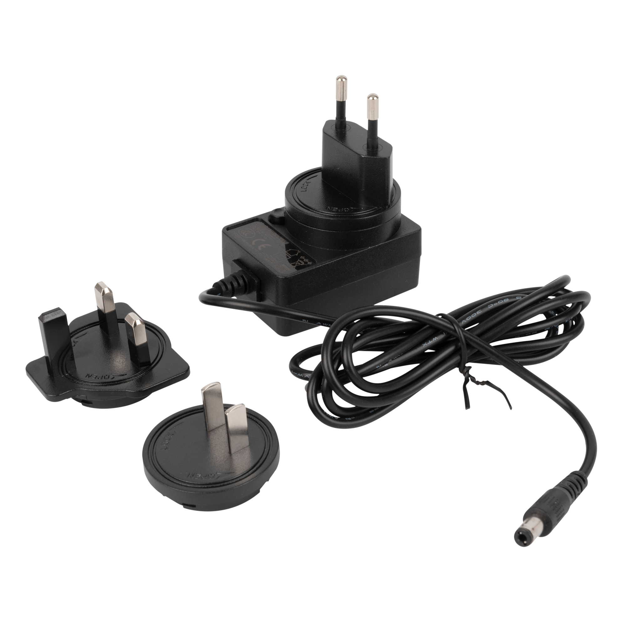 SHOWGEAR Universal Power Adapter 9V 1A 9V 1A SHOWGEAR Universal Power Adapter 9V 1A 9V 1A
