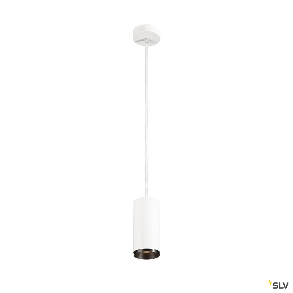 NUMINOS PD DALI M, Indoor LED Pendelleuchte weiß/schwarz 2700K 60°