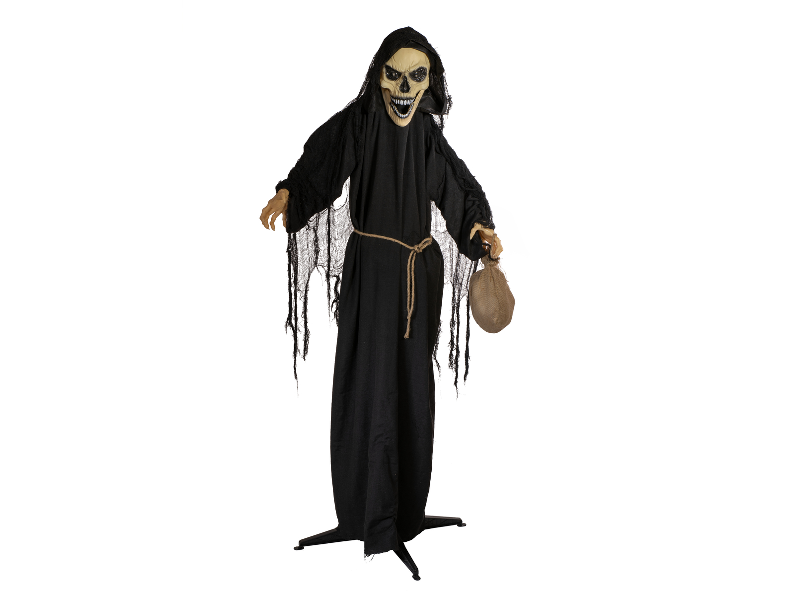 EUROPALMS Halloween Figur Mönch, animiert, 170cm
