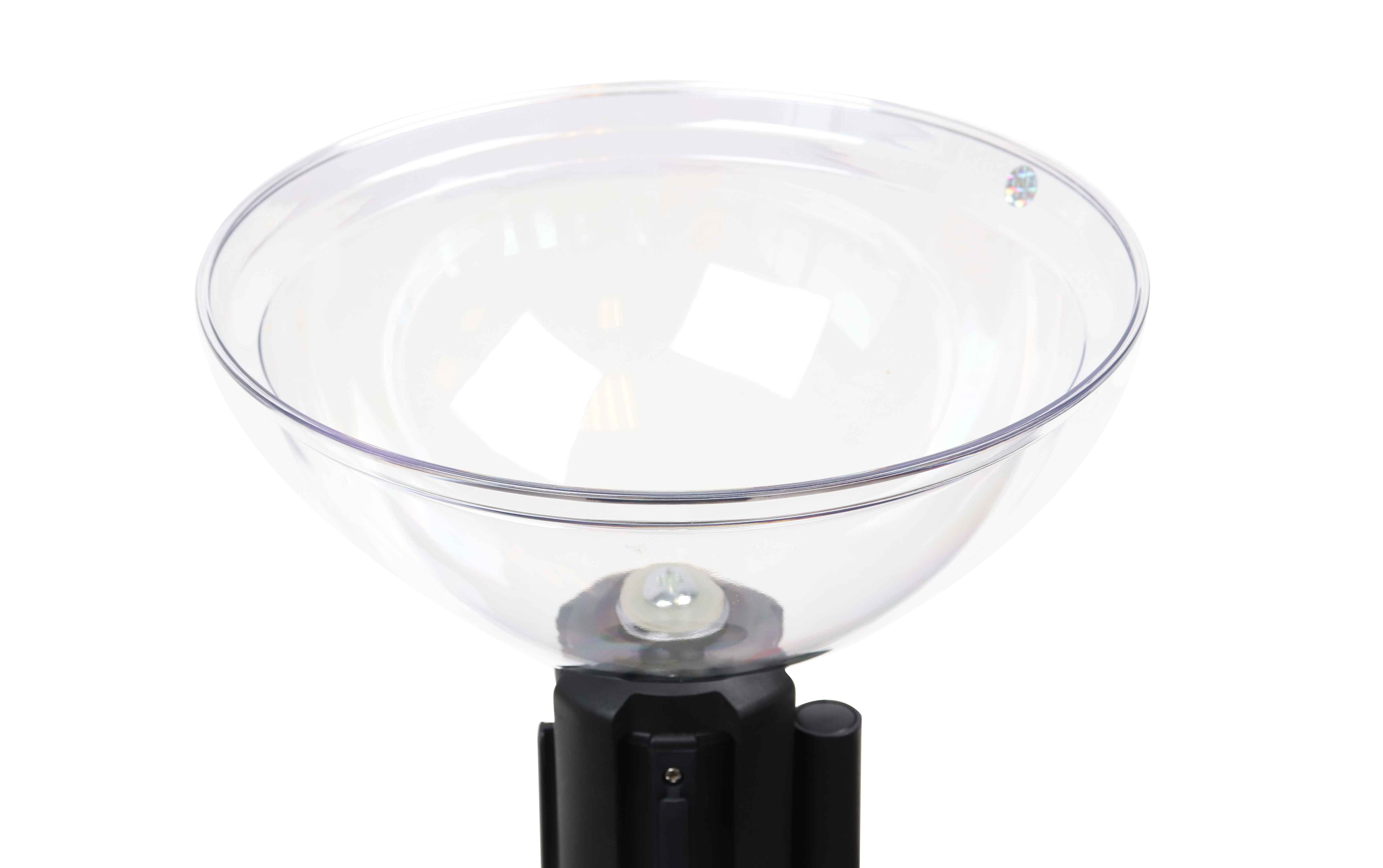 Werbekugel transparent für Absperrpfosten