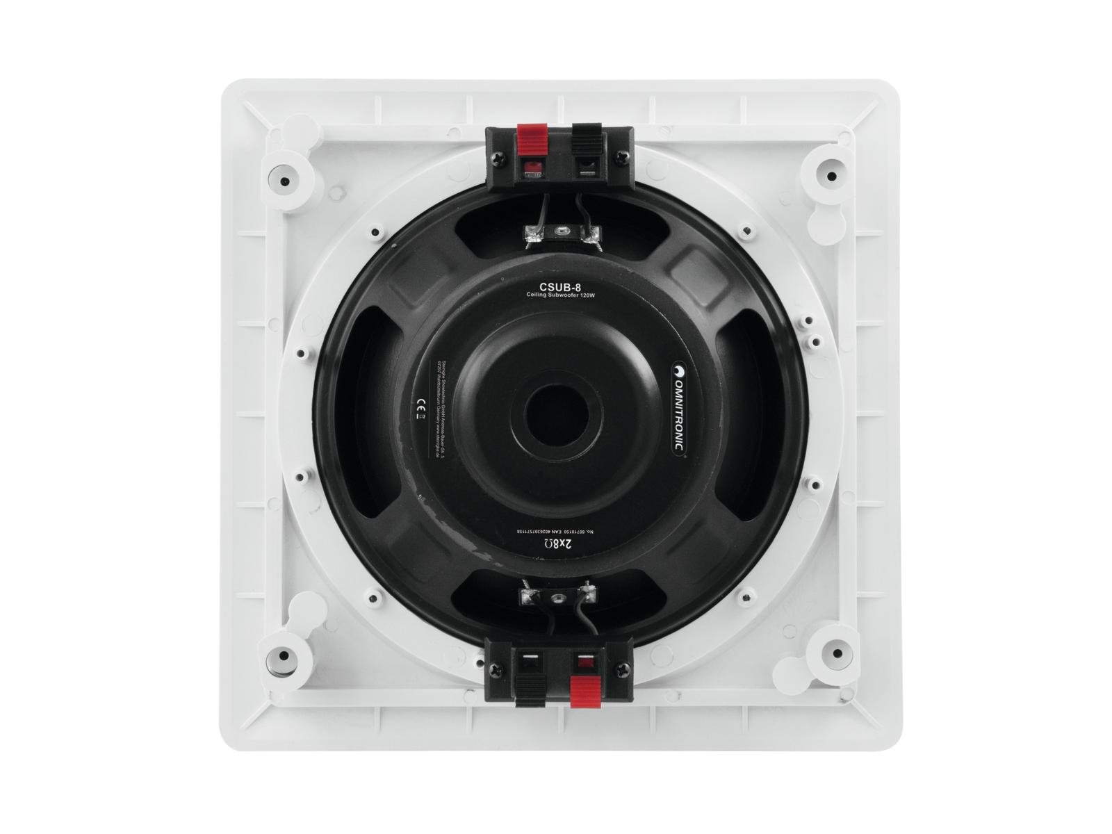 OMNITRONIC CSUB-8 Decken-Subwoofer OMNITRONIC CSUB-8 Decken-Subwoofer