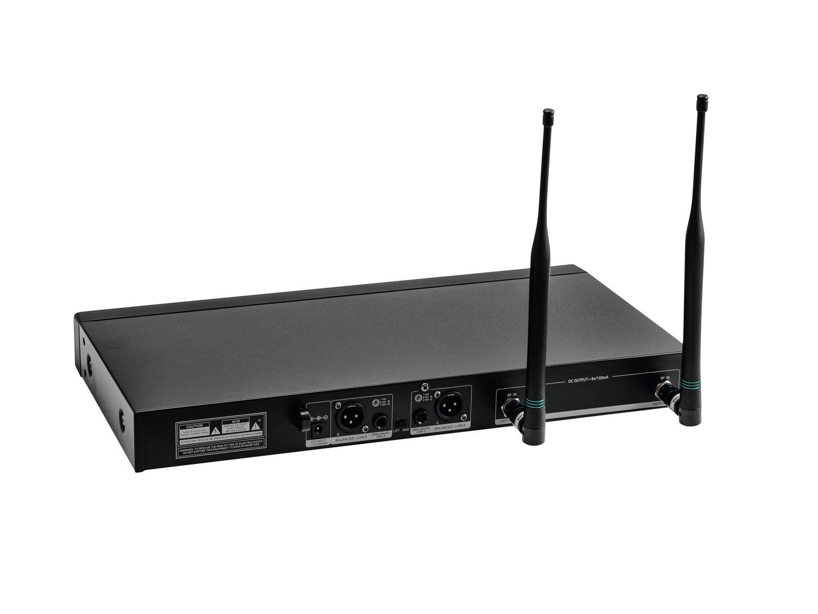 RELACART UR-222D 2-Kanal-UHF-System 823-832 + 863-865 MHz RELACART UR-222D 2-Kanal-UHF-System 823-832 + 863-865 MHz