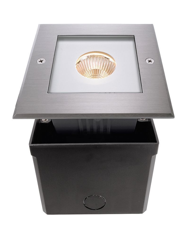 Square Beam, 7,7 W, 3000 K, Silber